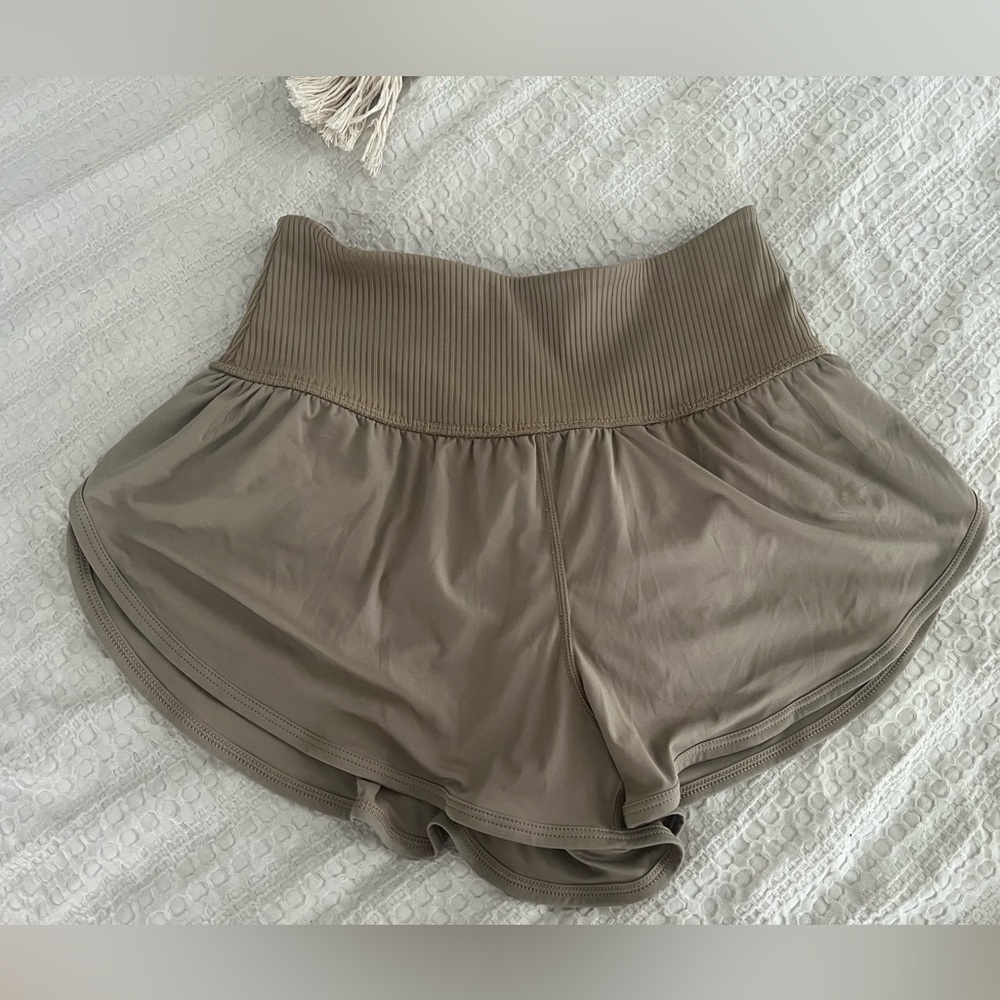 FP Movement Women's Tan Shorts